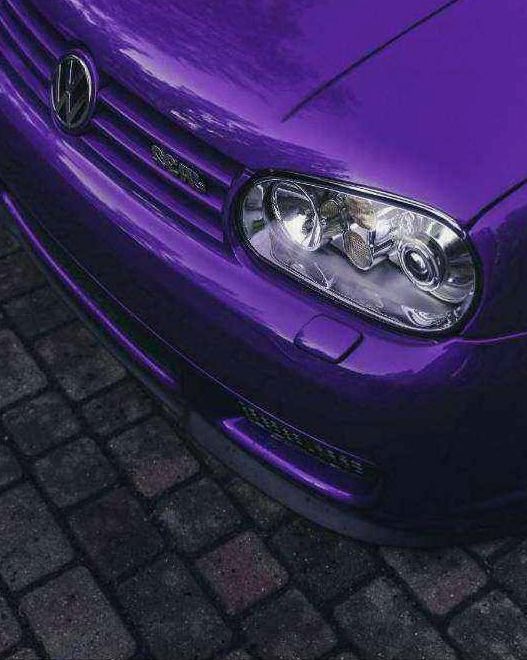 Matte paint close-up